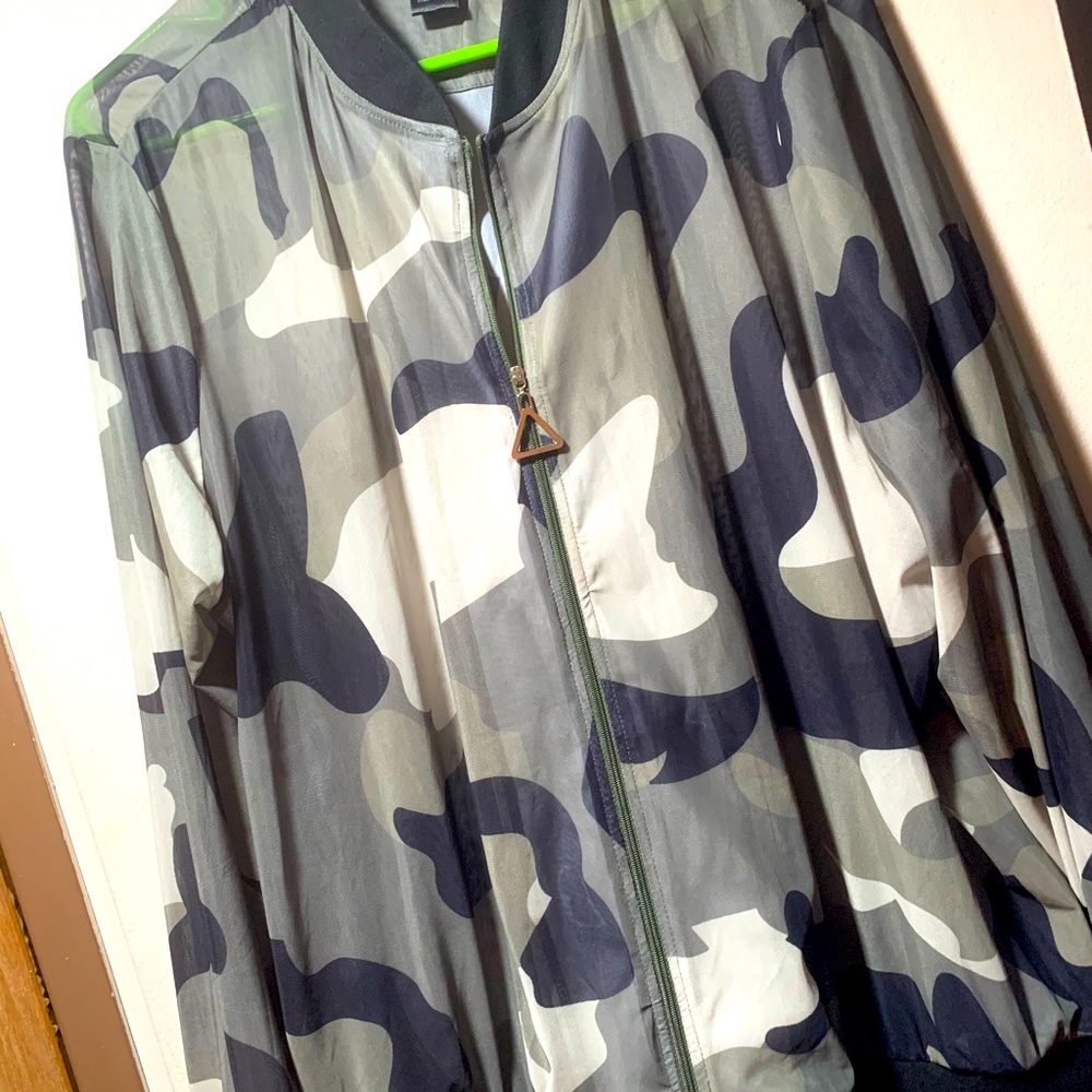 Ashley Stewart Sport Camo Jacket